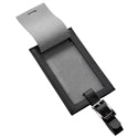 Load image into Gallery viewer, Oversized Rectangular Leather Luggage Tag