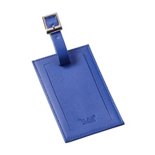Load image into Gallery viewer, Oversized Rectangular Leather Luggage Tag