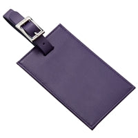 Load image into Gallery viewer, Oversized Rectangular Leather Luggage Tag
