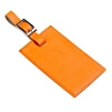 Load image into Gallery viewer, Oversized Rectangular Leather Luggage Tag