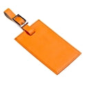 Load image into Gallery viewer, Oversized Rectangular Leather Luggage Tag
