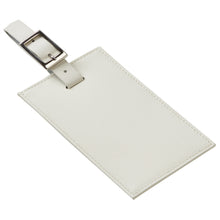 Load image into Gallery viewer, Oversized Rectangular Leather Luggage Tag