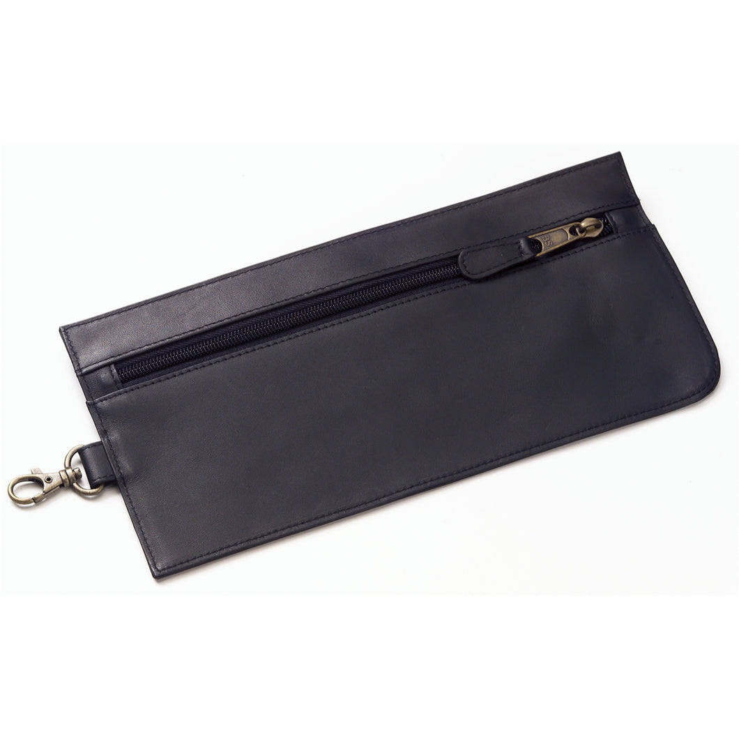Clip Leather Valuables Pouch