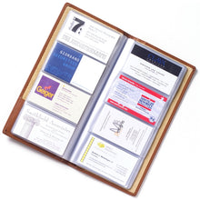 Load image into Gallery viewer, Business Card Leather Organizer
