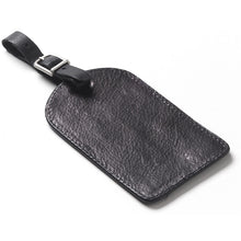 Load image into Gallery viewer, Leather Rectangle Luggage Tag
