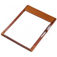 Load image into Gallery viewer, Tuscan Leather Full-Size Tablet Holder - Tuscan Tan
