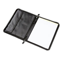 Load image into Gallery viewer, Quinley Leather Zip Padfolio
