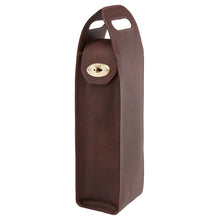 Load image into Gallery viewer, Sonoma Leather One Bottle Turnlock Tote
